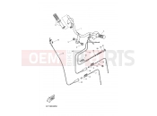 YAMAHA CW50L BW’S 50 (5XY1) 2003 STEERING HANDLE & CABLE