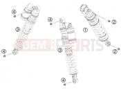 KTM 505 SX   ATV (8500LQ) [EU] 2012 SHOCK ABSORBER