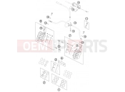 KTM 505 SX   ATV (8500LQ) [EU] 2012 FRONT BRAKE CALIPER
