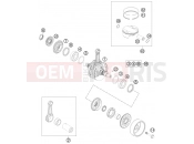 KTM 505 SX   ATV (8500LQ) [EU] 2012 CRANKSHAFT, PISTON