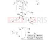 KTM 500 EXC  SIX DAYS (8503L2) [EU] 2012 INSTRUMENTS / LOCK SYSTEM