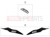 KTM 300 EXC (7460L6) [AU] 2012 DECAL