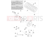 KTM 125 EXC (7103L6) [EU] 2012 CLUTCH