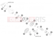 KTM 125 EXC (7103L6) [EU] 2012 KICK STARTER