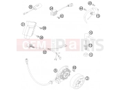 KTM 125 EXC (7103L6) [EU] 2012 IGNITION SYSTEM