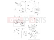 KTM 450 EXC (8403L9) [EU] 2012 HANDLEBAR, CONTROLS