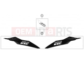 KTM 450 EXC (8403L9) [EU] 2012 DECAL