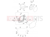 KTM 450 EXC (8403L9) [EU] 2012 CLUTCH COVER