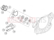 KTM 450 EXC (8403L9) [EU] 2012 WATER PUMP