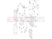 KTM 450 EXC (8403L9) [EU] 2012 COOLING SYSTEM