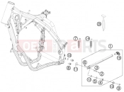 KTM 250 EXC (7303L6) [EU] 2012 SIDE / CENTER STAND