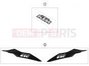 KTM 250 EXC (7303L6) [EU] 2012 DECAL