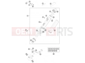 KTM 250 SX-F (8101L5) [EU] 2012 EXHAUST SYSTEM