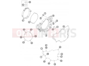 KTM 250 SX-F (8101L5) [EU] 2012 CLUTCH COVER