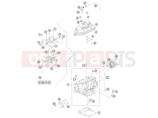 KTM 250 SX-F (8101L5) [EU] 2012 CYLINDER HEAD