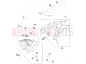 KTM 125 SX (6101L0) [EU] 2012 TANK, SEAT