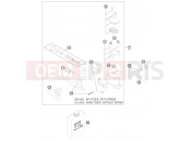 KTM 450 SX-F (8401L5) [EU] 2012 FRONT BRAKE CONTROL