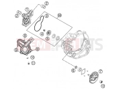 KTM 450 SX-F (8401L5) [EU] 2012 WATER PUMP