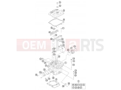 KTM 450 SX-F (8401L5) [EU] 2012 CYLINDER HEAD