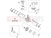 KTM 350 SX-F (8275L5) [US] 2012 CRANKSHAFT, PISTON