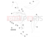 KTM 85 SX         19/16 (6001L9) [EU] 2012 TANK, SEAT