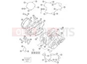KTM 85 SX         19/16 (6001L9) [EU] 2012 ENGINE CASE