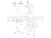 KTM 85 SX         19/16 (6001L9) [EU] 2012 CYLINDER