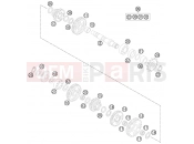 KTM 85 SX         19/16 (6001L9) [EU] 2012 TRANSMISSION II - COUNTERSHAFT