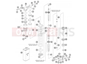 KTM 85 SX         17/14 (6001L8) [EU] 2012 SHOCK ABSORBER DISASSEMBLED