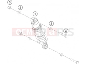 KTM 50 SX MINI (6001L5) [EU] 2012 SHOCK ABSORBER