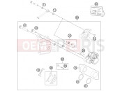 KTM 50 SX MINI (6001L5) [EU] 2012 REAR BRAKE CALIPER