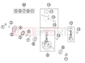 KTM 50 SX (6001L4) [EU] 2012 CRANKSHAFT, PISTON