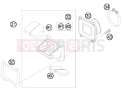KTM 300 EXC-E SIX-DAYS (7403K2) [EU] 2011 REED VALVE CASE