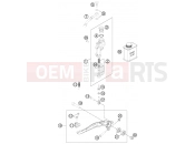 KTM 350 SX-F (8201K5) [EU] 2011 REAR BRAKE CONTROL