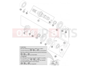 KTM 350 SX-F (8201K5) [EU] 2011 TRANSMISSION I - MAIN SHAFT