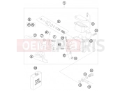 KTM 85 SX         19/16 (6001K9) [EU] 2011 FRONT BRAKE CONTROL