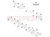KTM 85 SX         19/16 (6001K9) [EU] 2011 TRANSMISSION II - COUNTERSHAFT