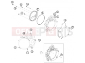 KTM 50 SX (6001K4) [EU] 2011 CLUTCH COVER