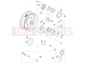 KTM 1190 RC8 R  WHITE (F9975O1) [US] REAR WHEEL