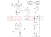 KTM 1190 RC8 R  WHITE (F9903O1) [EU, GB] SHOCK ABSORBER
