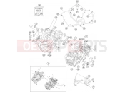 KTM 1190 RC8 R  WHITE (F9903O1) [EU, GB] ENGINE CASE
