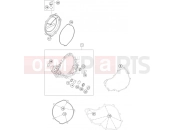 KTM FREERIDE  350 (F8203O4) [EU] 2015 CLUTCH COVER