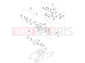 KTM 1190 RC8 R  WHITE (F9923N1) [FR] PRO LEVER LINKING