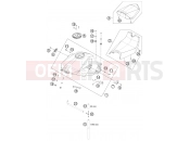KTM 1190 RC8 R  WHITE (F9923N1) [FR] TANK, SEAT