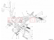 DUCATI Monster 620 FOOTRESTS, LEFT » UNCLASSIFIED