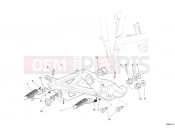 DUCATI Monster 620 FOOTRESTS, RIGHT » UNCLASSIFIED
