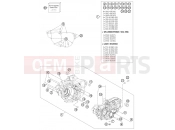 KTM FREERIDE  350 (F8203N4) [EU] 2014 ENGINE CASE