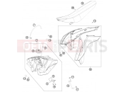KTM 150 SX (F6101N1) [EU] 2014 TANK, SEAT