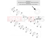 KTM 150 SX (F6101N1) [EU] 2014 TRANSMISSION II - COUNTERSHAFT