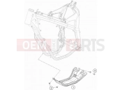 KTM FREERIDE  350 (F8260M4) [AU] 2013 ENGINE GUARD